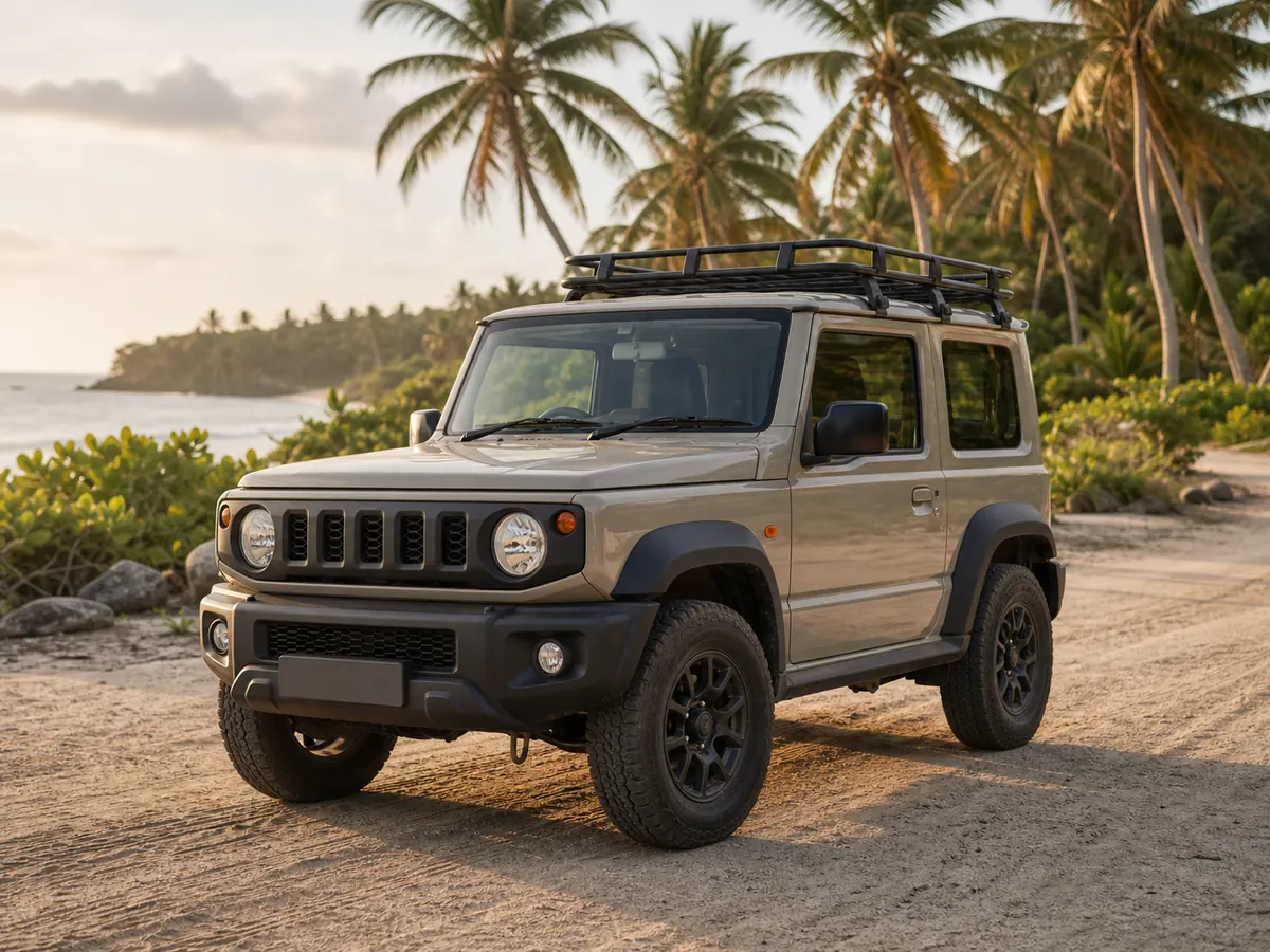 Compact 4x4 for self-drive rental in Siargao